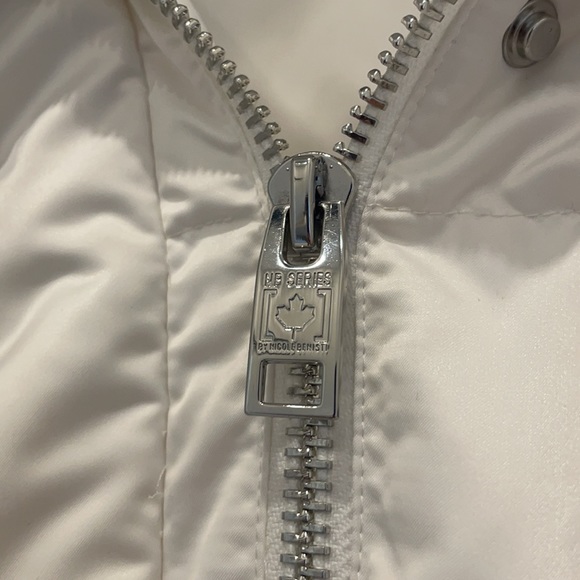 Series by Nicole Benisti white puffer jacket size S - Picture 7 of 8